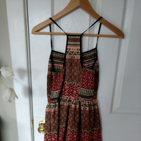 Printed Racerback Sundress - Picture 2 of 3